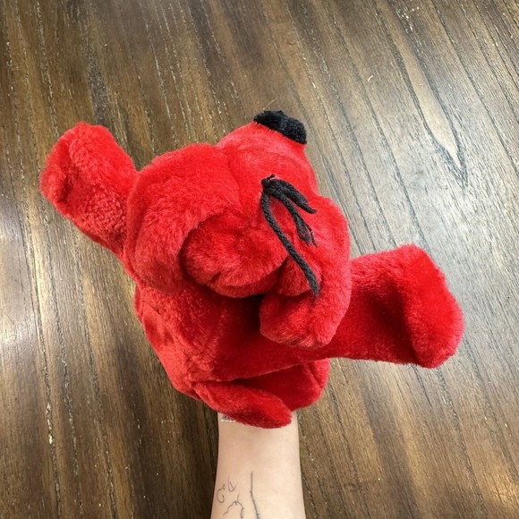Clifford The Big Red Dog Hand Puppet Norman Bridwell toy plush - Picture 7 of 7